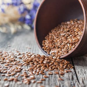 organic flax seeds