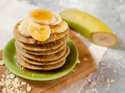 Photo of pancakes made with Growli Muesli