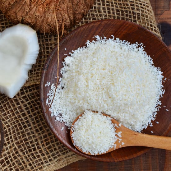 Dessicated coconut used in Growli Muesli