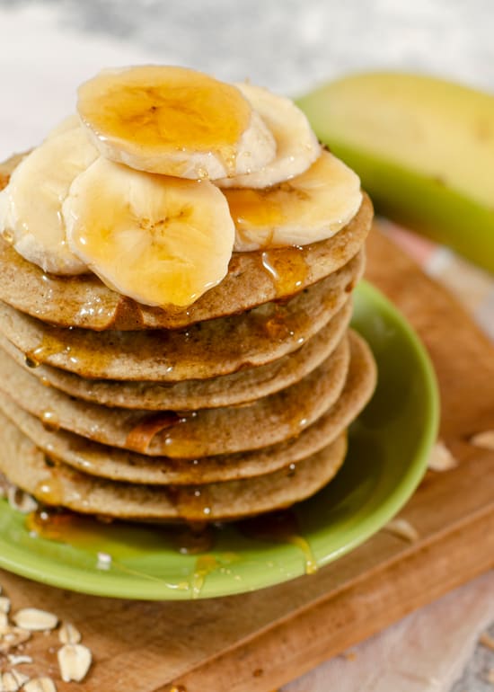Photo of pancakes made with Growli Muesli
